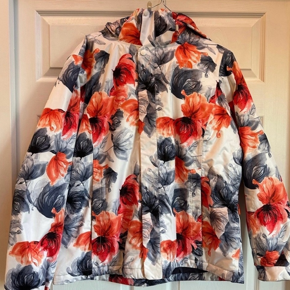 The North face floral Ski jacket!